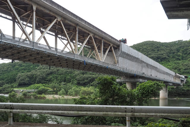 橋梁補強工事